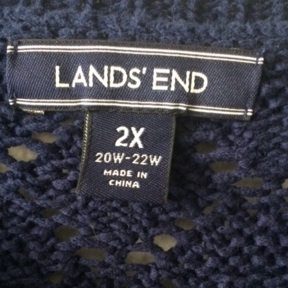 Land's End Long Knit Sweater - Picture 3 of 5